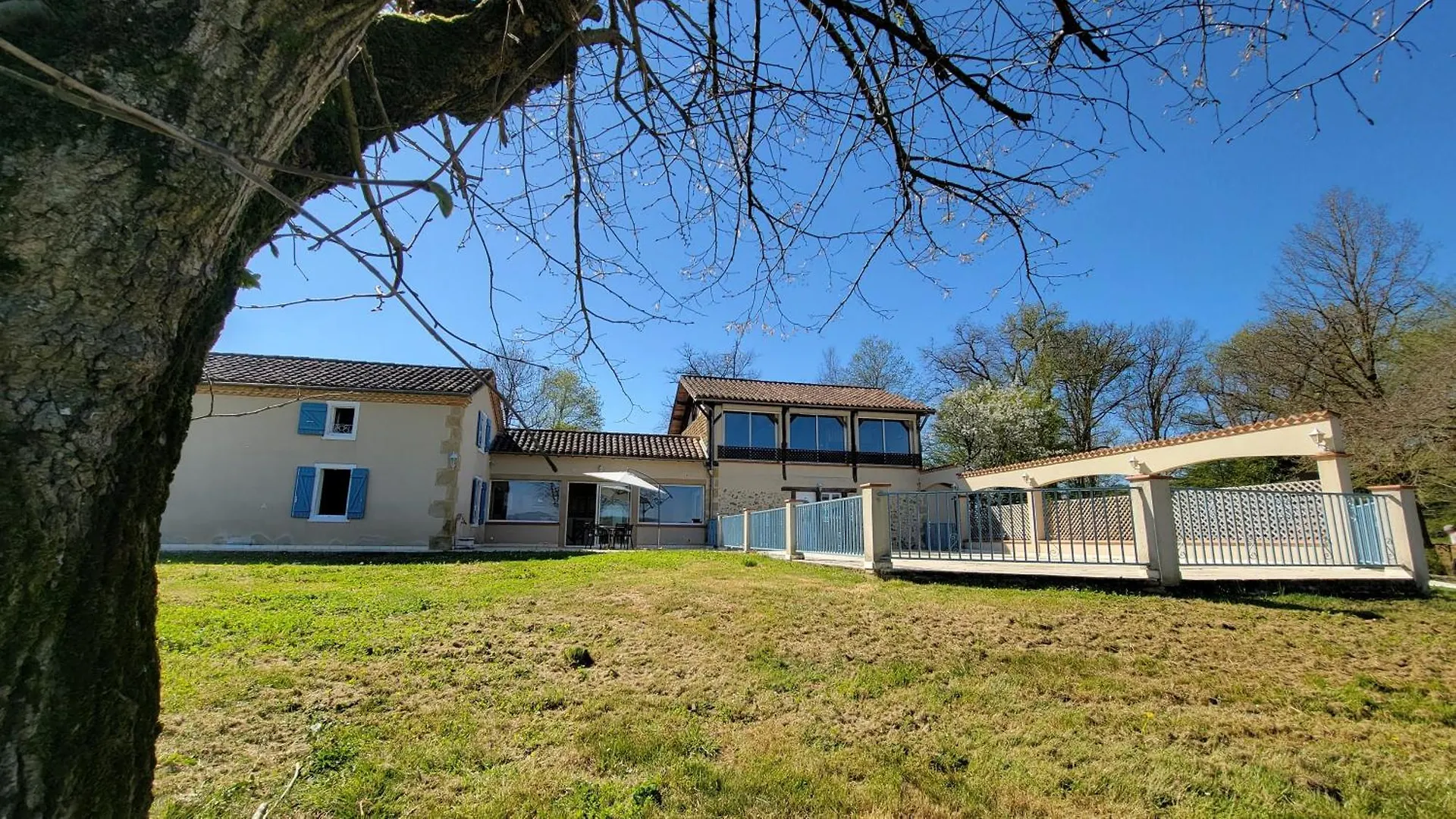 公寓 Maison Dans Gite Domaine Rey Loubersan